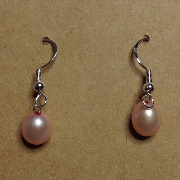 4 Pairs a Set of Multi Color Freshwater Drop Pearl Earrings - Picture 9 of 9